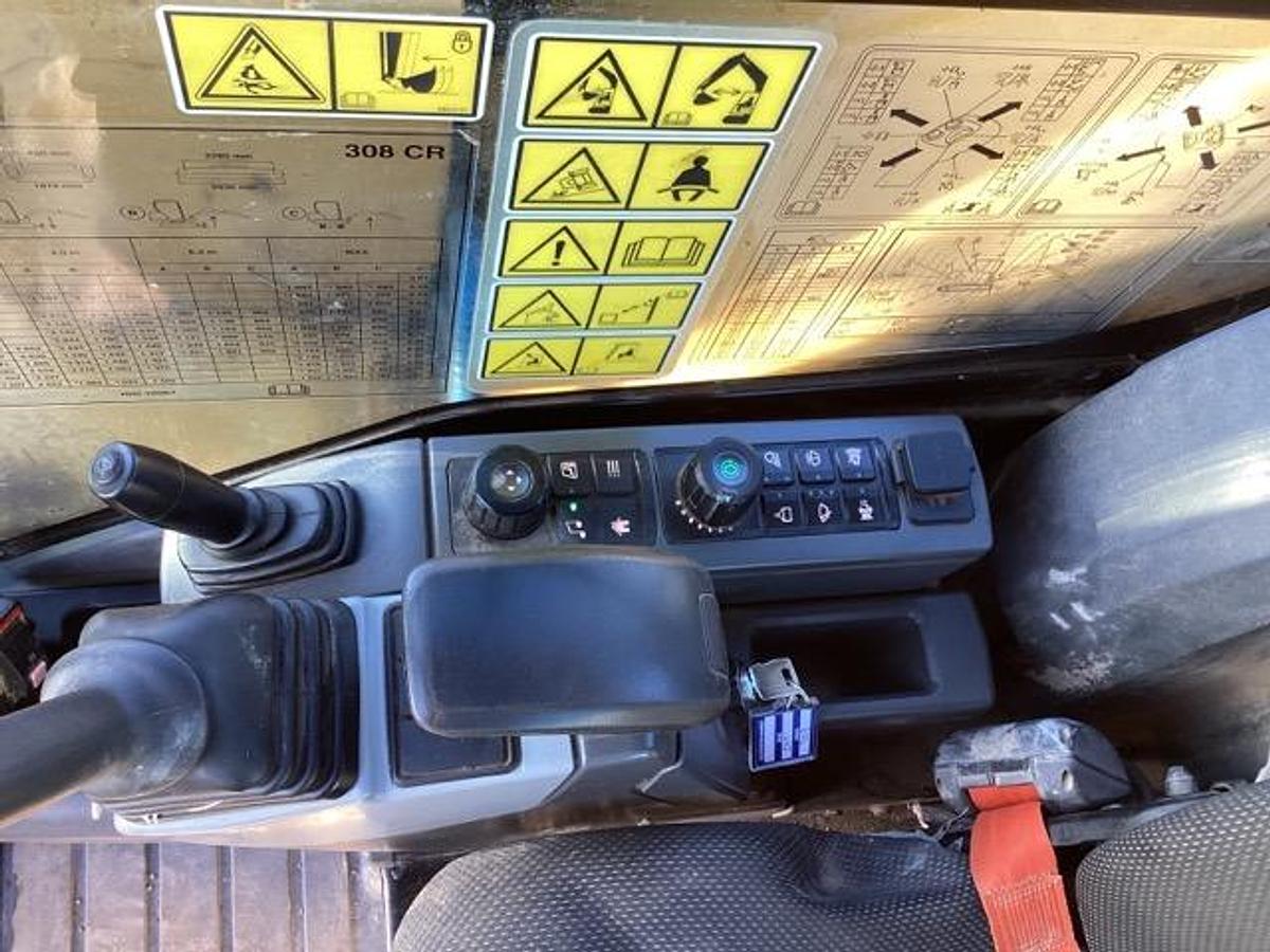 Used 2020 CAT 308CR Tracked Excavtaor