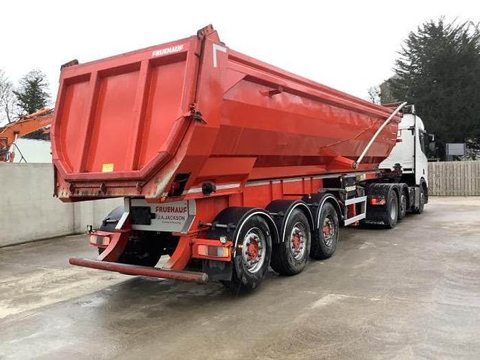 Used 2021 Fruehauf Tri Axle Steel Aggregate Tipping Trailer