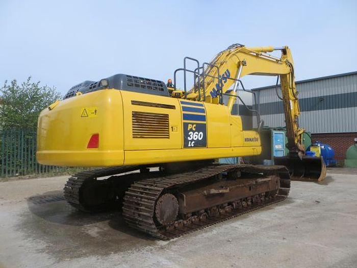 Used 2018 Komatsu PC360LC-11 Tracked Excavator
