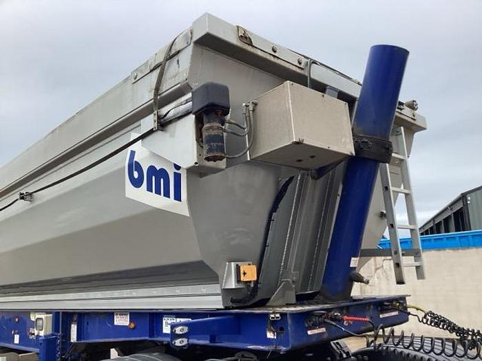 Used 2019 BMI Tri Axle Steel Aggregrate Tipping Trailer