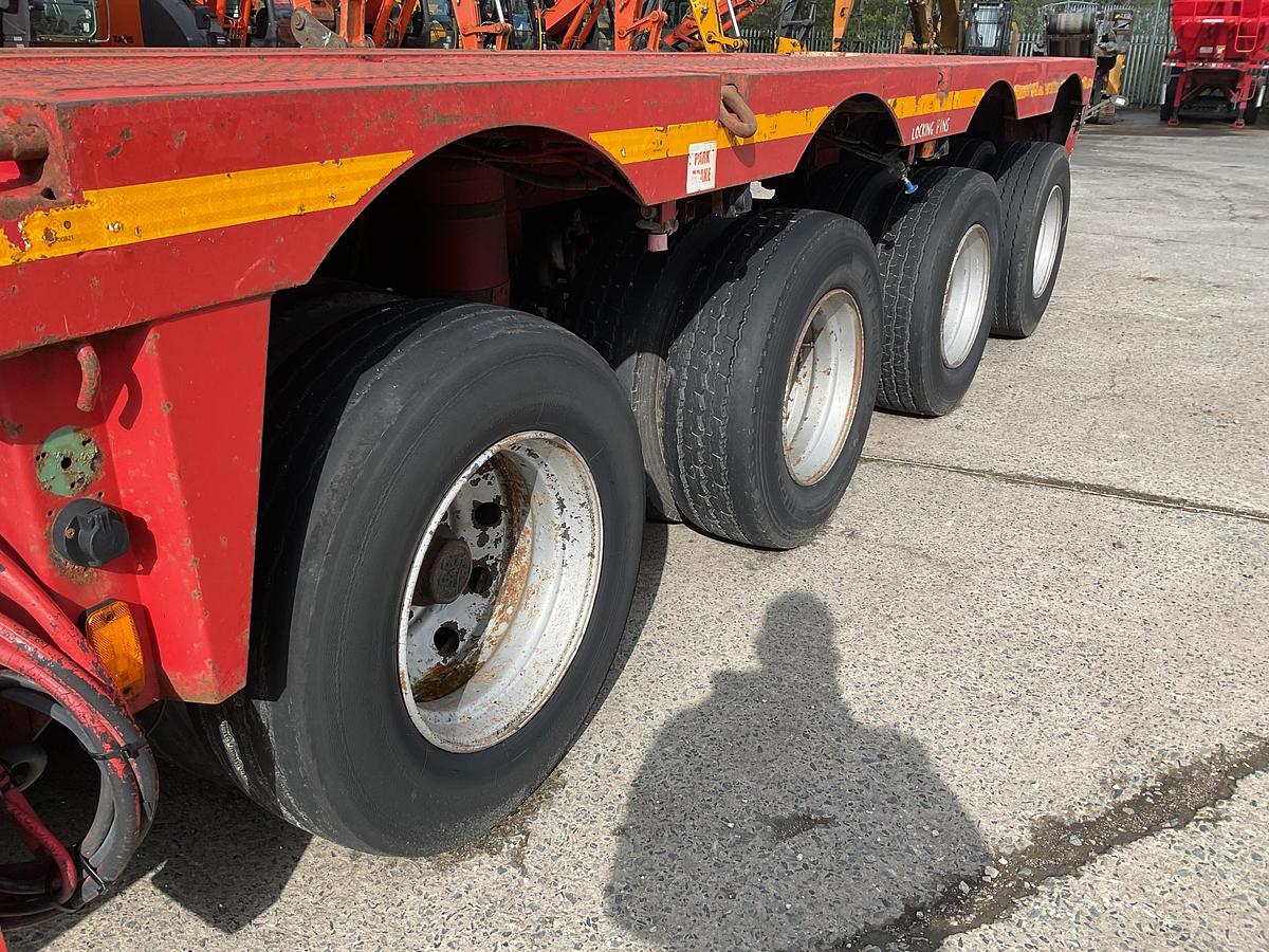 Used 2003 Nooteboom 99-24 4 Axle Extendable Low Loader