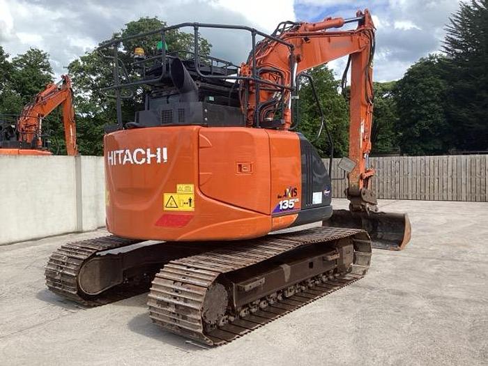 Used 2019 Hitachi ZX135US-6 Tracked Excavator