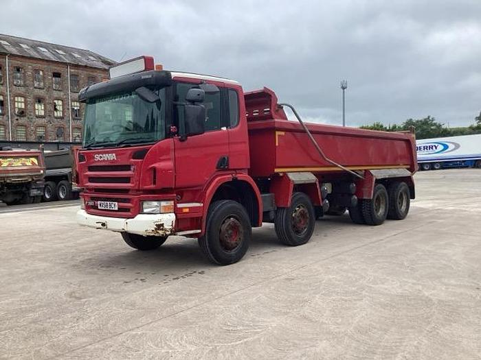 Used 2008 Scania P380 8x4 Tipper