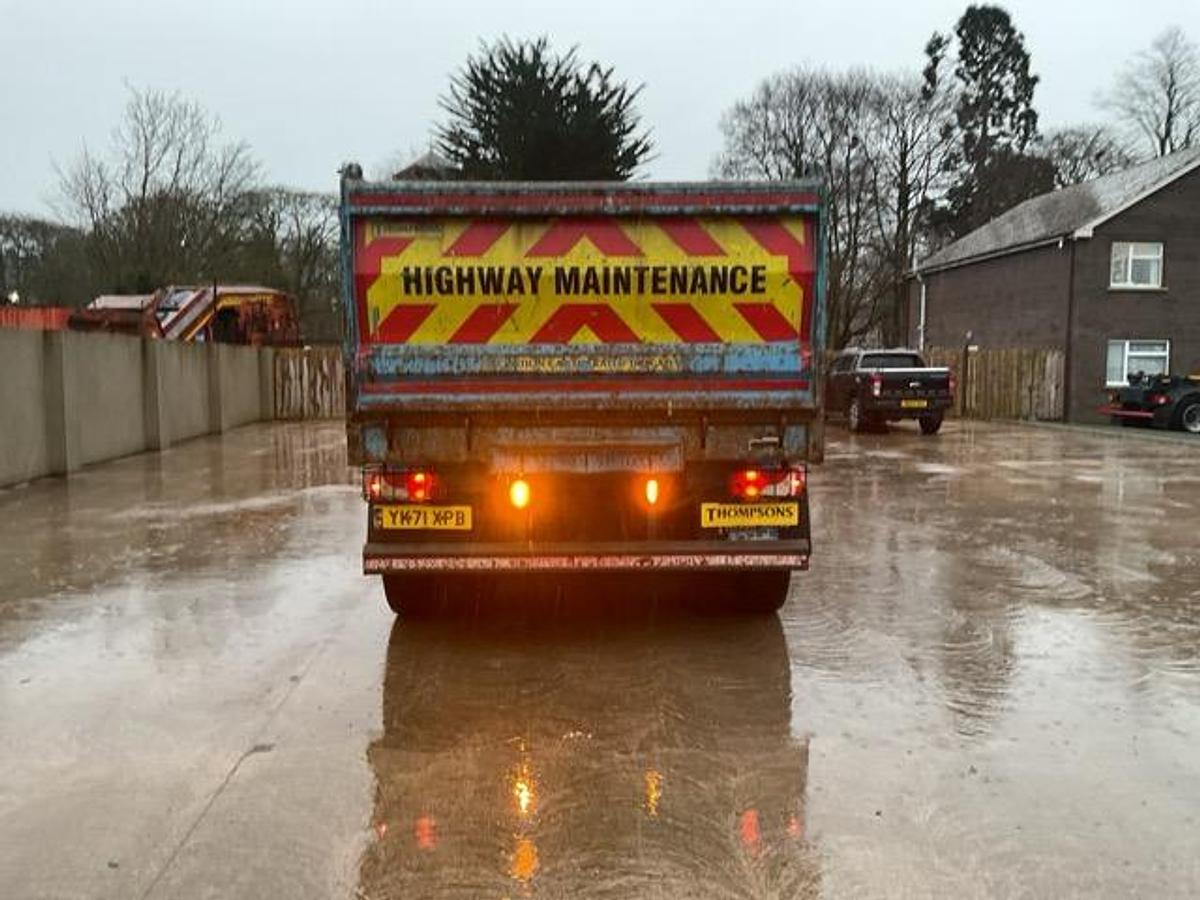 Used 2021 Scania P410 XT 8x4 Steel Tipper