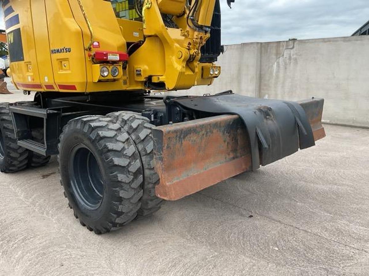 Used 2019 Komatsu PW118MR-11 Wheeled Ecavator