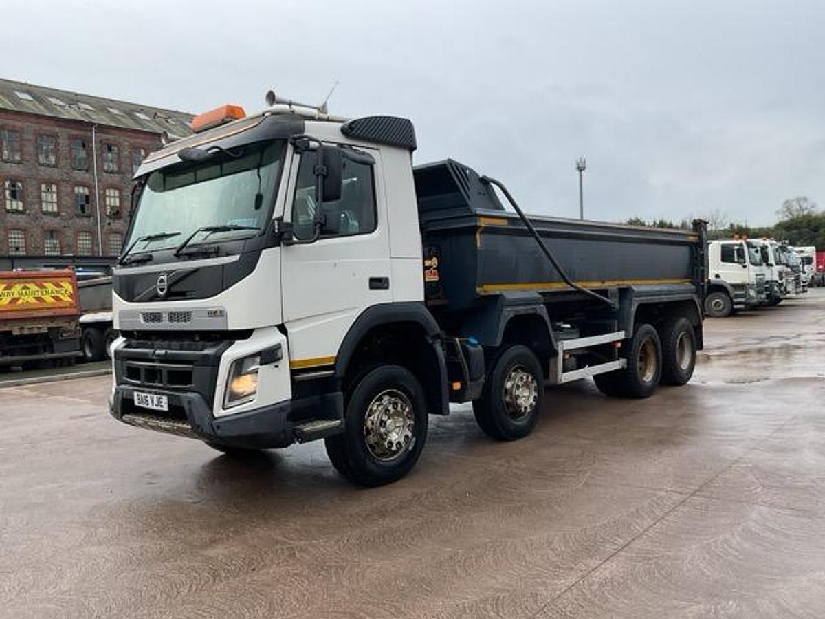 Used 2016 (16) Volvo FMX420 8x4 Steel Tipper