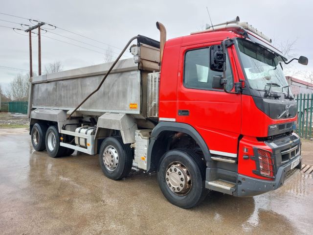 Used 2017 (17) Volvo FMX420 8x4 Alloy Tipper