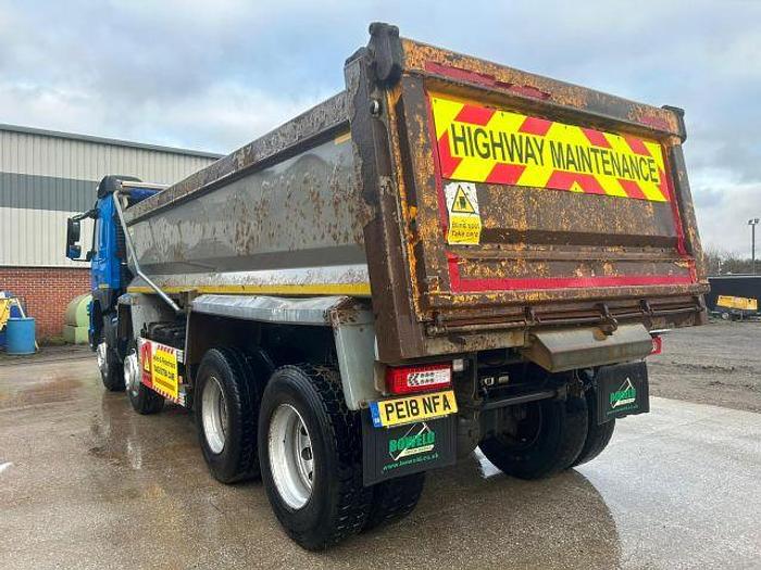 Used 2018 (18) Volvo FMX410 8x4 Steel Tipper
