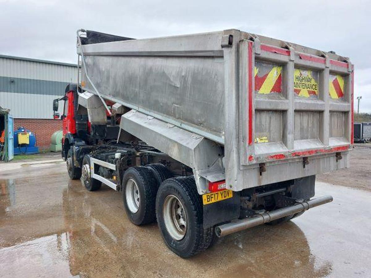 Used 2017 (17) Volvo FMX420 8x4 Alloy Tipper