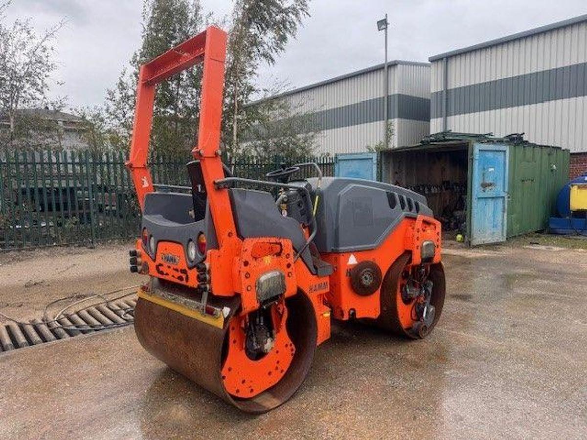 Used 2015 Hamm HD13 VV Double Drum Vibrating Roller