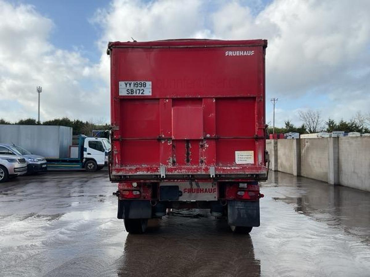 Used 2013 Fruehauf Tri Axle Plank Side Tipping Trailer. Choice