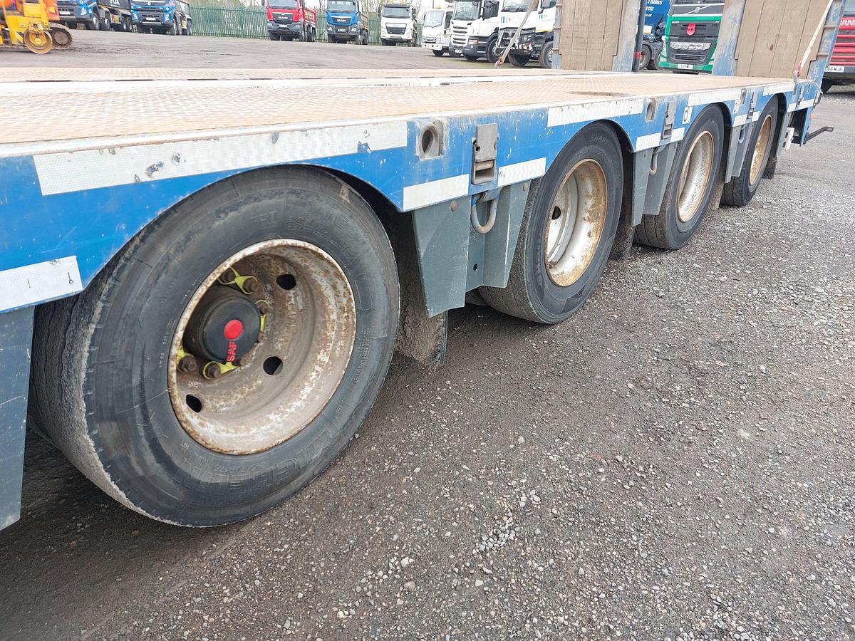 Used 2020 Nooteboom OSDS-58-04 4 Axle Stepframe Low Loader Trailer