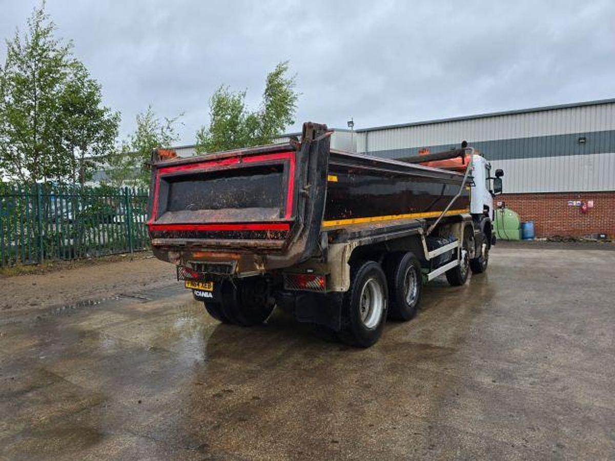 Used 2014 (64) Scania P370 8x4 Steel Tipper