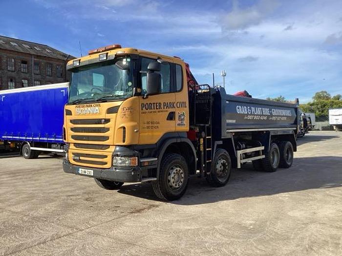 Used 2013 Scania R400 8x4 Tipper Grab