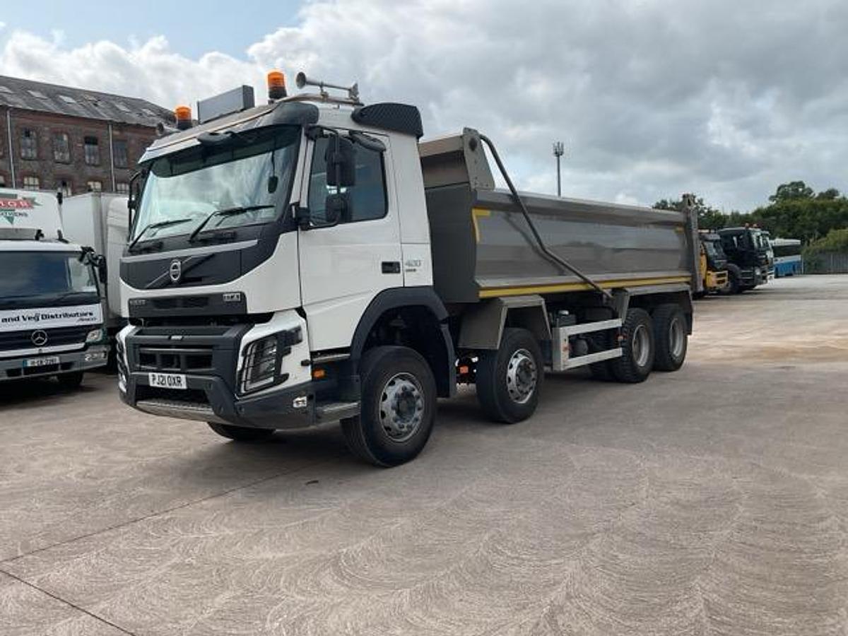 Used 2021 Volvo FMX420 8x4 Steel Tipper. Choice