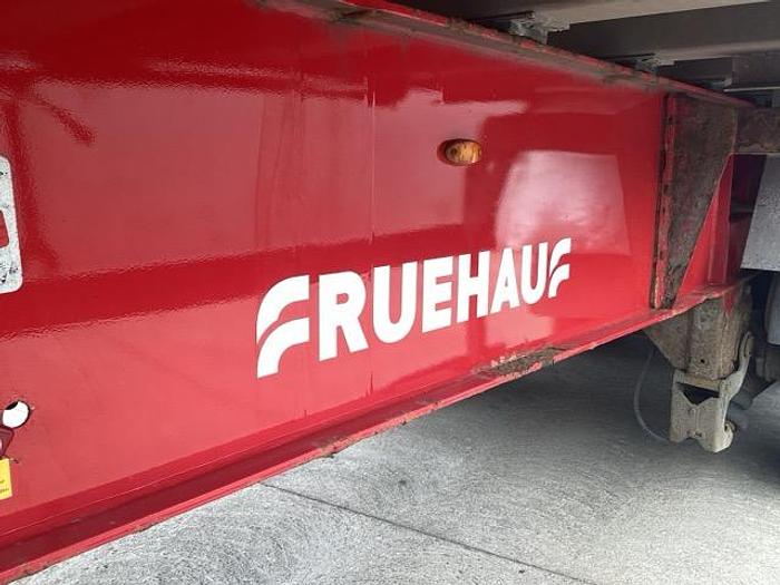 Used 2014 Fruehauf Tri Axle Plank Side Tipping Trailer