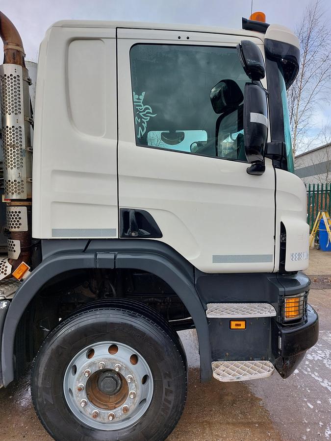 Used 2018 Scania P410 XT 8x4 Alloy Tipper