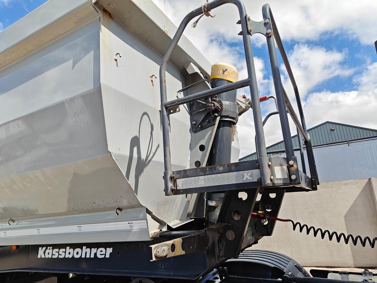 Used 2019 Kassbohrer Tri Axle Tipping Trailer