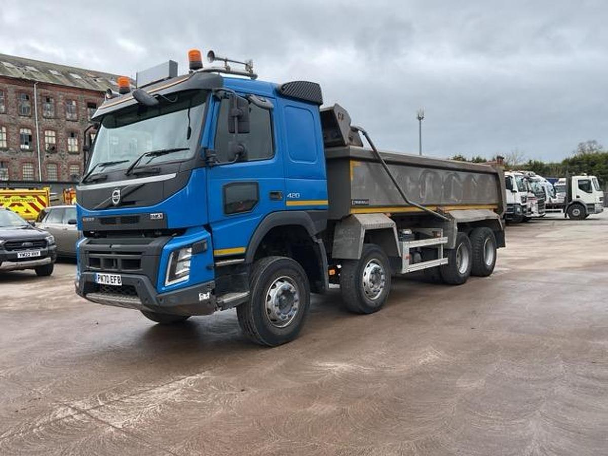 Used 2020 Volvo FMX420 8x4 Steel Tipper