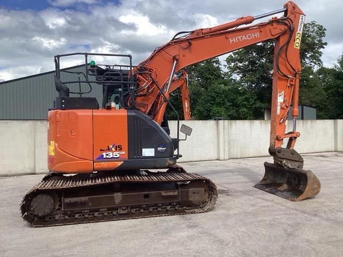 Used 2019 Hitachi ZX135US-6 Tracked Excavator