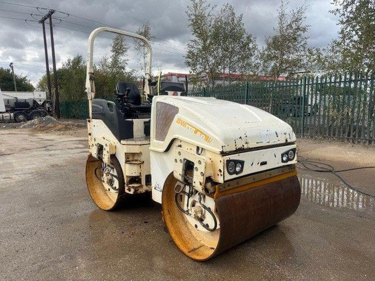 Used 2015 Bomag BW138 AD-5 Double Drum Vibrating Roller