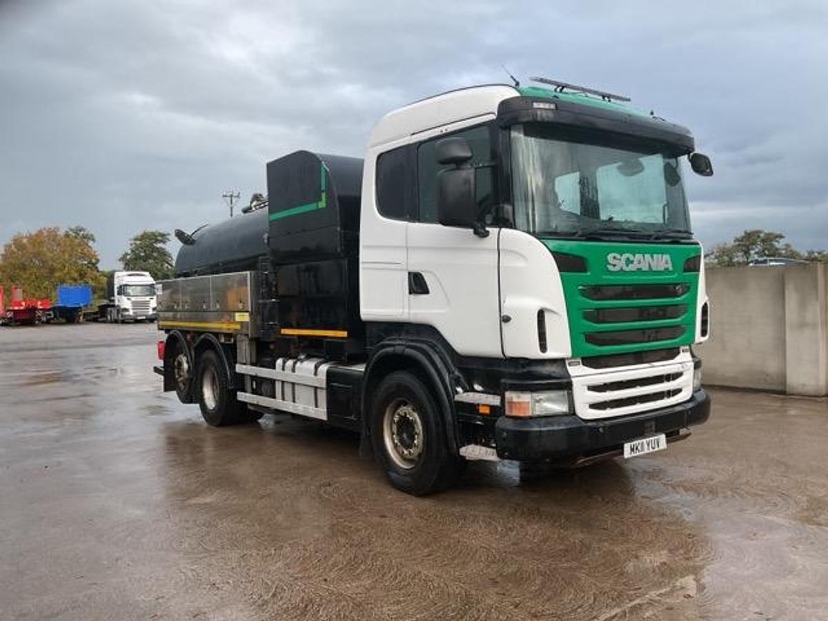 Used 2011 Scania R400 6x2 Fuller Vacuum Tanker