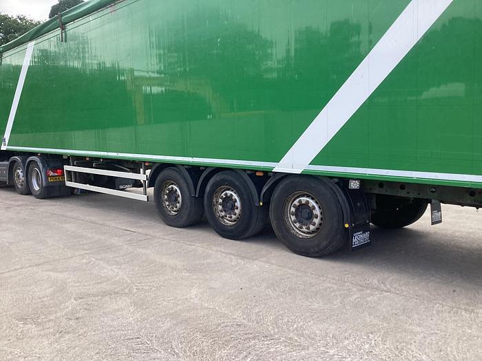 Used 2015 Knapen Tri Axle Walking Floor Trailer