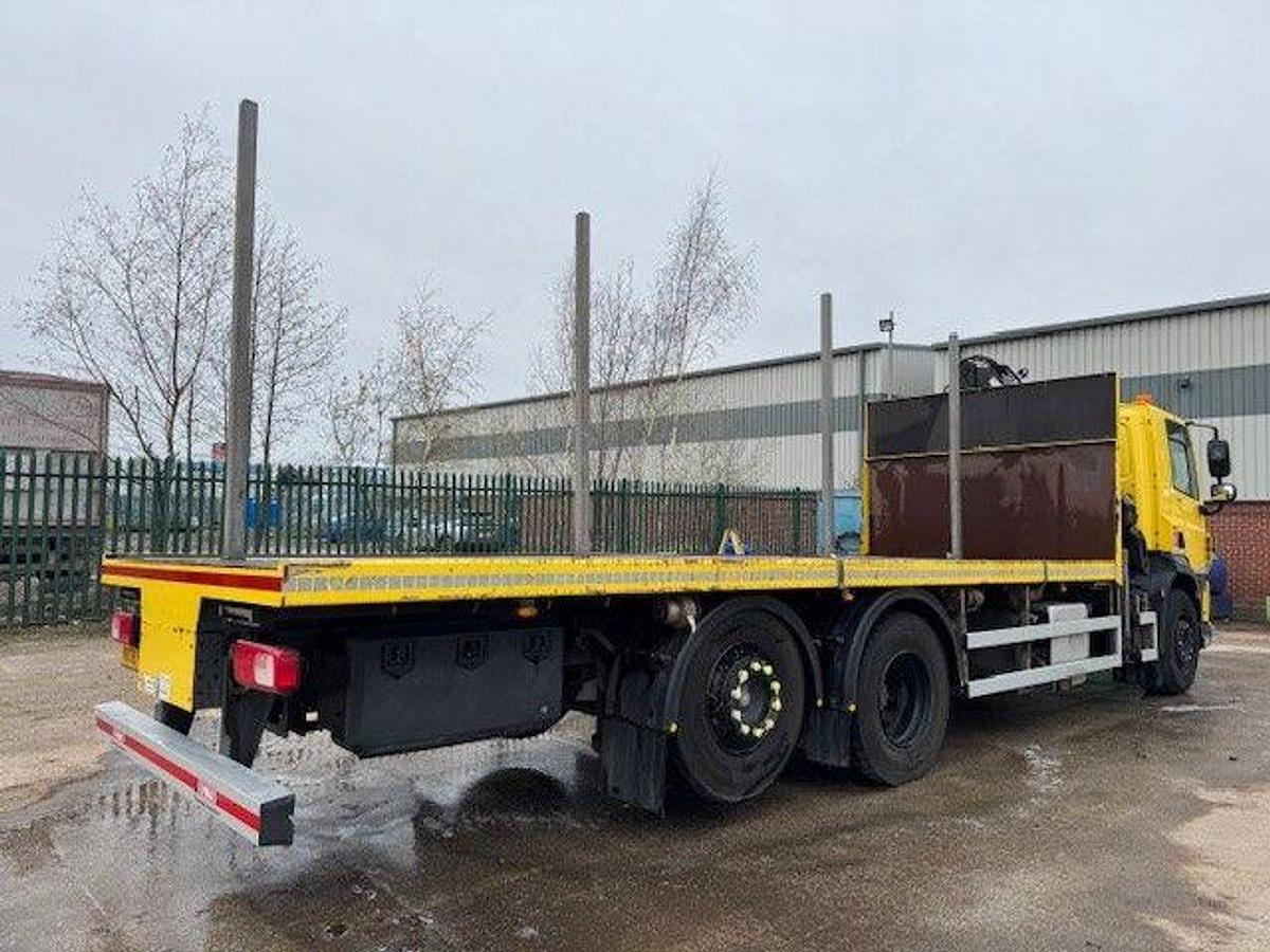 Used 2020 (70) DAF CF340 6x2 Rearlift 26T Flatbed
