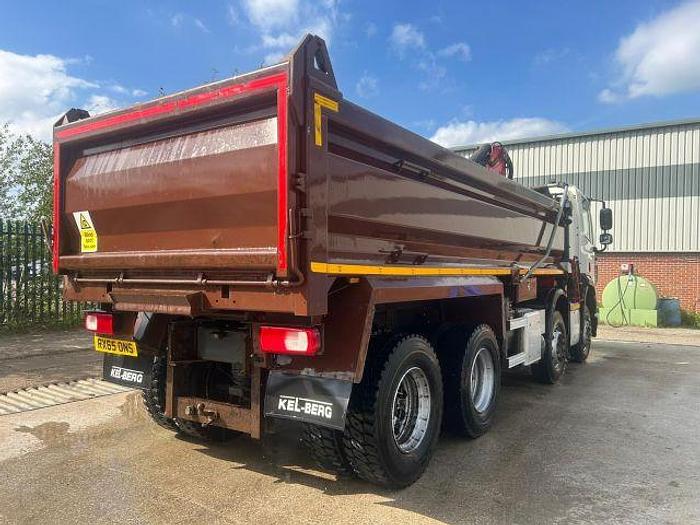 Used 2015 DAF CF400 8x4 Steel Tipper Grab