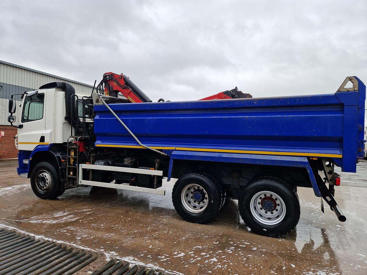 Used 2021 DAF CF370 6x4 Tipper Grab