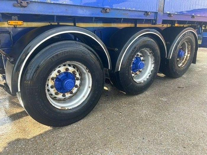 Used 2019 SDC Tri Axle Dropside Flat Trailer