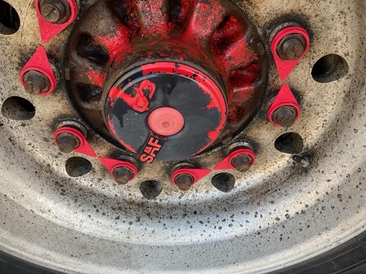 Used 2013 Fruehauf Tri Axle Plank Side Tipping Trailer. Choice