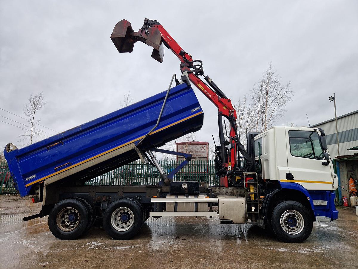 Used 2021 DAF CF370 6x4 Tipper Grab