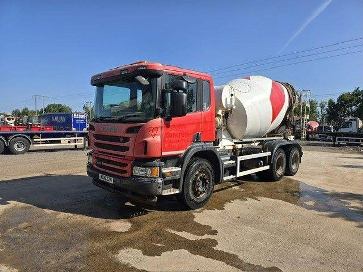 Used 2016 (16) Scania P320 6x4 Cocrete Mixer