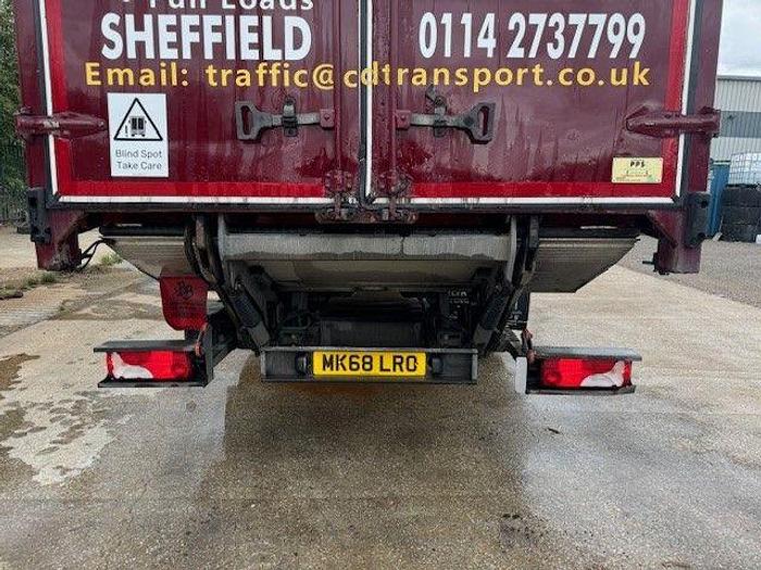 Used 2018 (68) Scania P320 6x2 Rearlift 26T Curtainsider