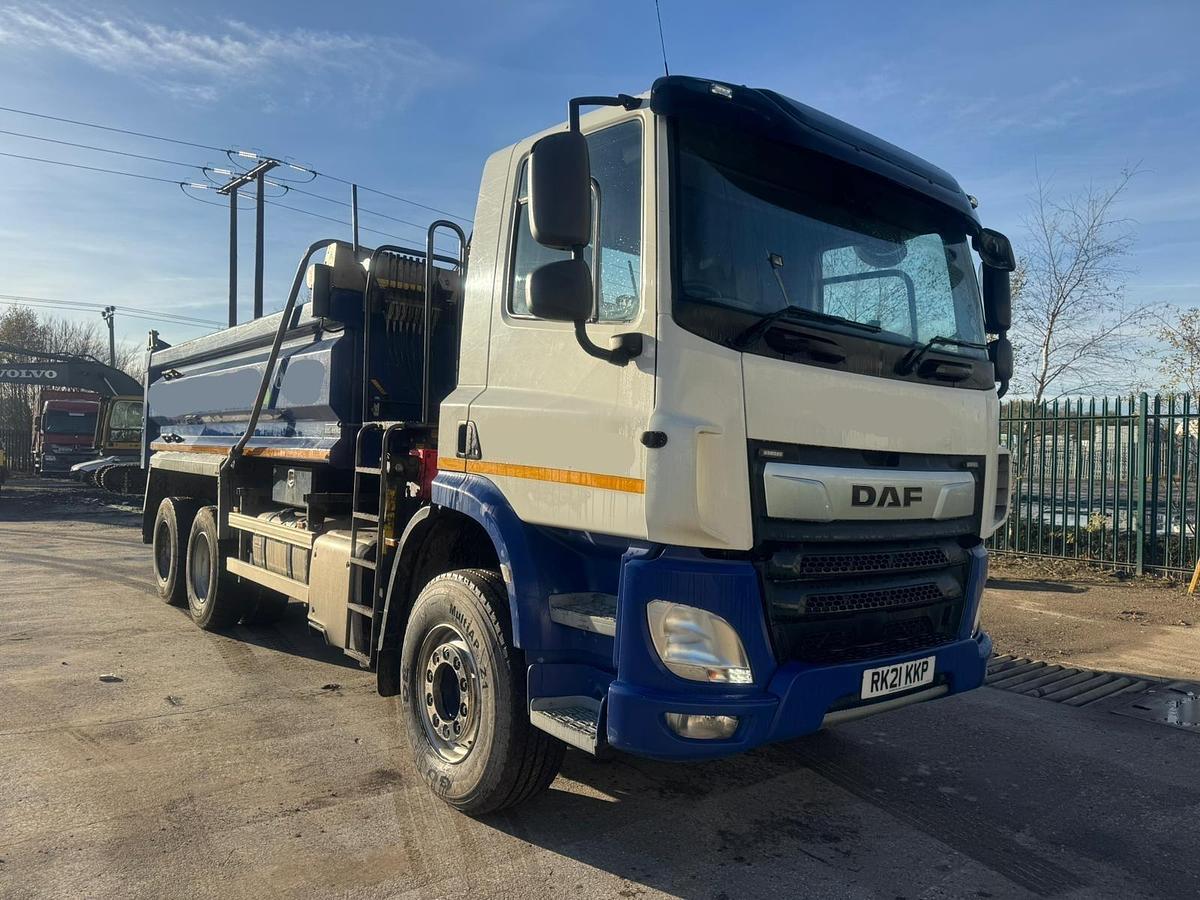 Used 2021 DAF CF370 6x4 Tipper Grab