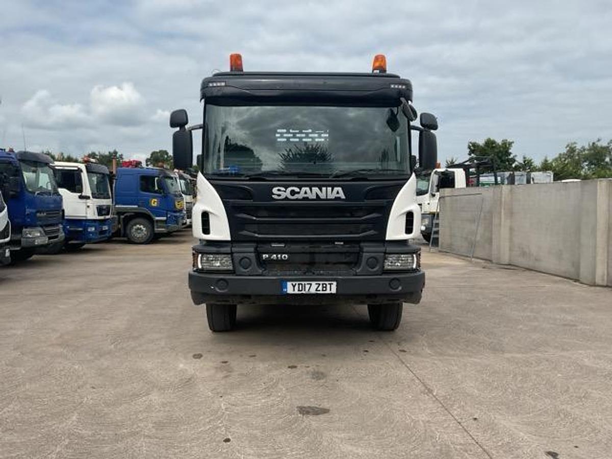 Used 2017 Scania P410 8x4 Steel Tipper