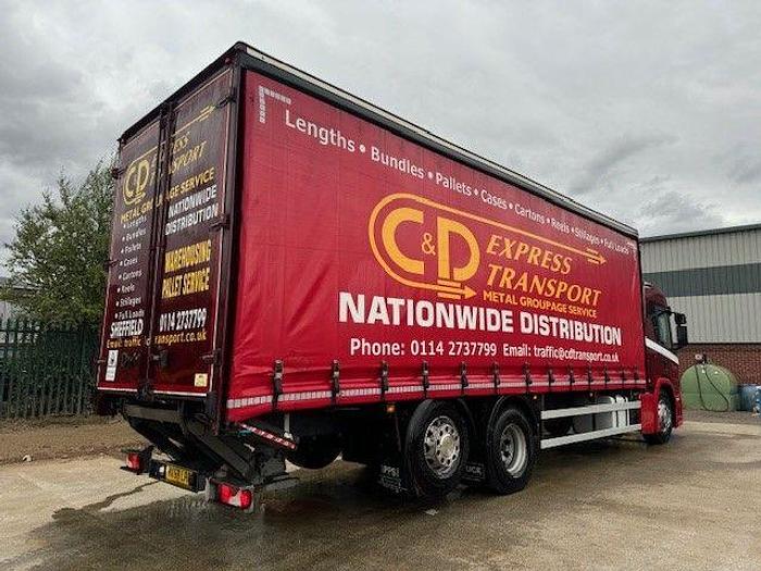 Used 2018 (68) Scania P320 6x2 Rearlift 26T Curtainsider