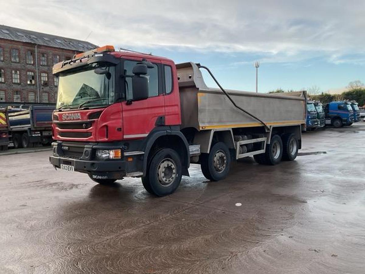 Used 2013 Scania P400 8x4 Tipper