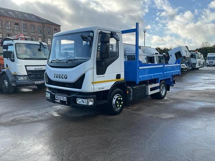 Used 2022 Iveco Eurocargo 75E16 4x2 Dropside Tipper