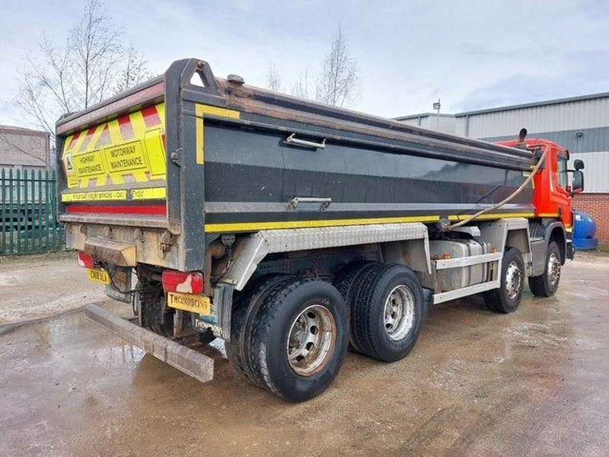 Used 2018 (18) Scania P410 8x4 Steel Tipper
