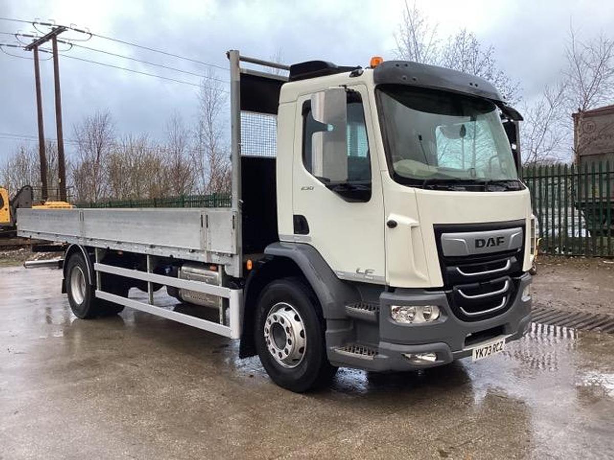 Used 2023 (73) DAF LF230 4x2 18T Dropside Flatbed