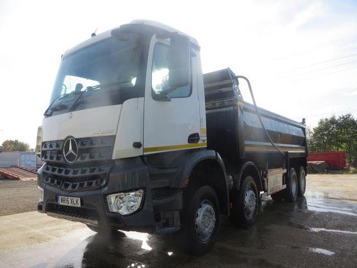 Used 2015 Mercedes Arocs 3236 8x4 Steel Tipper