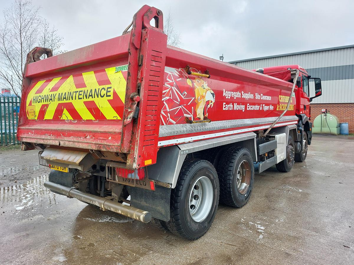 Used 2021 (70) MAN TGS35.430 8x4 Steel Tipper