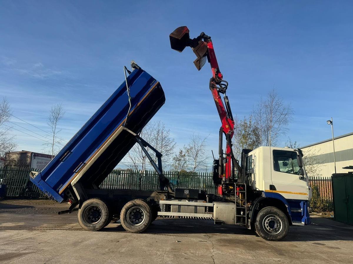 Used 2021 DAF CF370 6x4 Tipper Grab