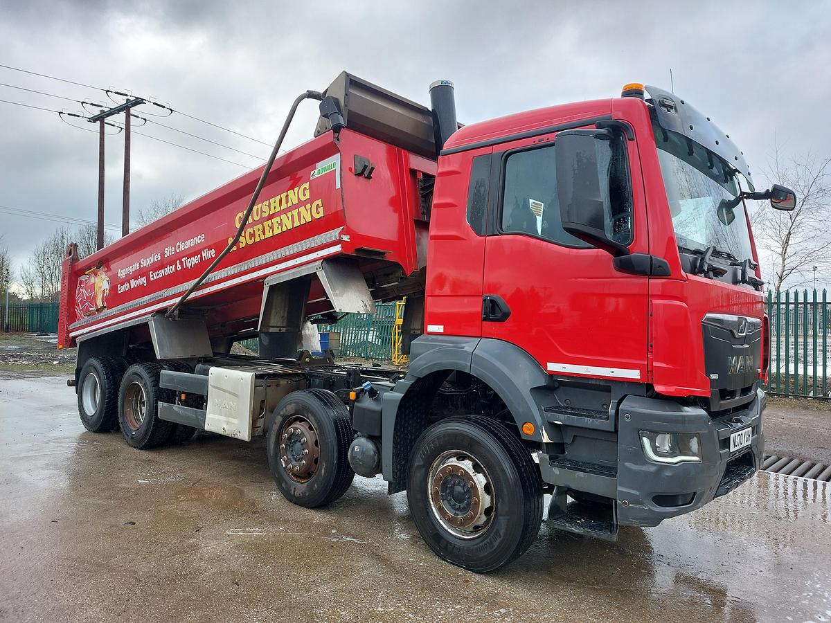 Used 2021 (70) MAN TGS35.430 8x4 Steel Tipper