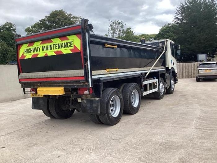 Used 2019 Scania P410 8x4 Steel Tipper