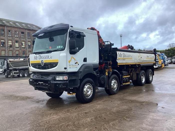 Used 2012 Renault C430 8x4 Tipper Grab