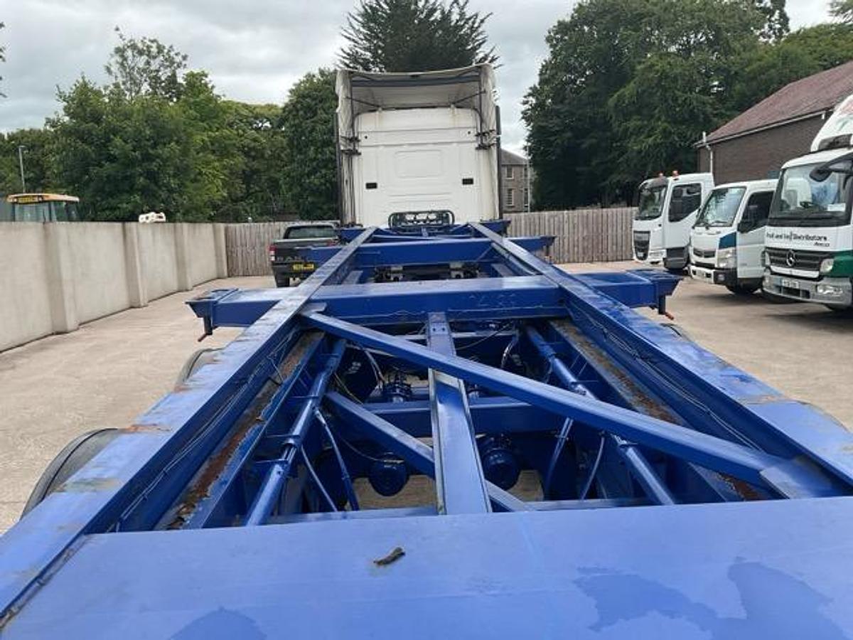 Used 2012 Montracon Tri Axle Extendable Skelly