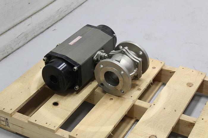 Used Durair AP160N 3" Ball Valve, Stainless Steel Body #42270